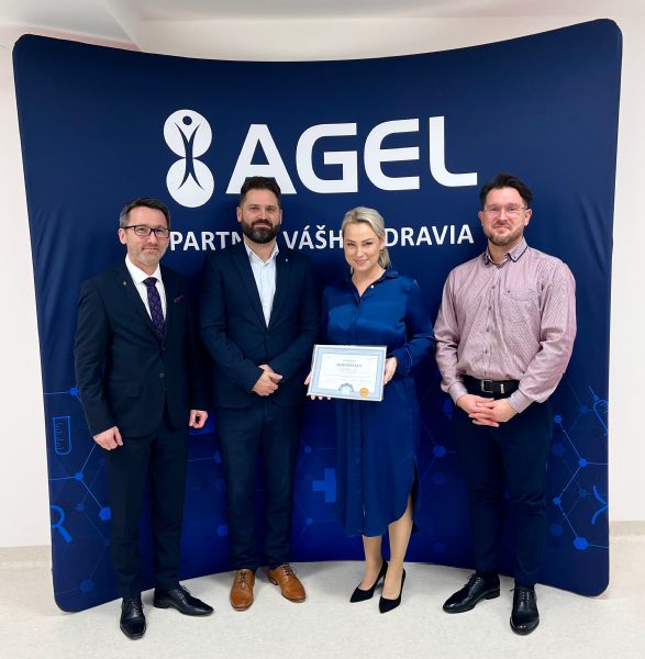 AGEL Clinic získala prestížny certifikát kvality Spojenej akreditačnej komisie